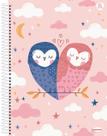 Caderno Espiral CD Unviversitário 10 Matérias KBOM Feminino 200 Folhas Animativa Caderno Espiral CD Unviversitário 10 Matérias KBOM Feminino 200 Folhas Animativa