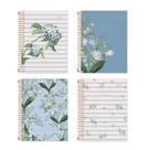 Caderno espiral colegial capa dura 01x80 folhas natus cadersil