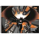 Caderno Espiral Foroni Cartografia Capa Dura Batman 80 Folhas - Embalagem com 5 Unidades