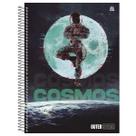 Caderno Espiral (GRANDE) 10 Matérias 160 Folhas Outer Space Sci-fi Capa Dura Universitário 160 - Animativa
