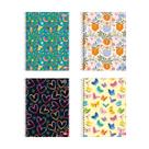 Caderno Espiral Hit Feminino Tilibra 80 Folhas 200x275mm Universitário Faculdade Escola Curso Aula