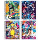 Caderno Espiral Jandaia Universitário Capa Dura Teen Way 10 Matérias 200 Folhas - Embalagem com 4 Unidades (Sortidos) Caderno Espiral Jandaia Universitário Capa Dura Teen Way 10 Matérias 200 Folhas - Embalagem com 4 Unidades (Sortidos)