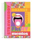 Caderno Espiral Mentos Jandaia 10 Matérias 160 Folhas - Capas Sortidas