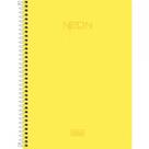 Caderno Espiral Neon 96 Folhas Amarelo - Tilibra