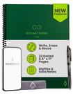 Caderno espiral reutilizável Rocketbook New Core Green Dotted