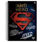Caderno Espiral Superman Oficial 80 Fls Capa Ediçao Especial