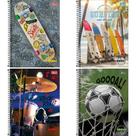Caderno Espiral Tilibra Universitário Capa Dura 20 Matérias Zoom+ Masculino - Embalagem com 2 Unidades (Sortido)