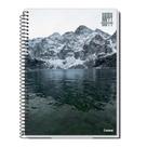 Caderno Espiral Universitário 1 Matéria 96 Folhas Capa Dura Happy Adventure CREDEAL Estampa 3