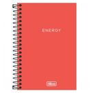 Caderno Espiral Universitário A4 Capa Plástica 1 Matéria 80 Folhas Energy TILIBRA