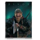 Caderno Espiral Universitário Assassins Cred 10 Matérias 160 Folhas Credeal