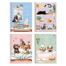 Caderno espiral universitario capa dura 01m foroni furfriends 4x80fls