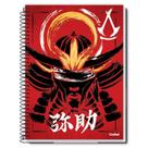 Caderno Espiral Universitário Capa Dura 1 Matéria 80F Assassins Creed CREDEAL