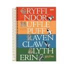 Caderno Espiral Universitário Capa Dura 1 Matéria Harry Potter Com 96 Folhas
