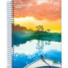 Caderno Espiral Universitário Capa Dura 10 Matérias 200 Folhas Brasilidade JANDAIA Estampa 2