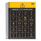 Caderno Espiral Universitário Capa Dura A4 1 Matéria 80 Folhas Modelo Insano JANDAIA Estampa 4