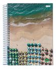 Caderno Espiral Universitário Jandaia Brasil Bahia 1 Matéria, 200 Folhas -