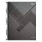 Caderno Espiral Universitário Zip 10 Matérias 200 Folhas Cinza - Tilibra Caderno Espiral Universitário Zip 10 Matérias 200 Folhas Cinza - Tilibra
