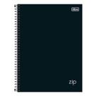 Caderno Espiral Universitário Zip New 20 Matérias Preto - Tilibra
