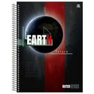 Caderno EspiralDE) 10 Matérias 160 Folhas Outer Space Sci-fi Capa Dura Universitário 160 - Animativa