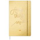 Caderno Executivo Sem Pauta C.D. 80 Fls Tilibra - Fitto G Cambridge Shine Dourado