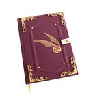 Caderno Feito à Mão Grimório Harry Potter - Pomo de ouro Quadribol A5 200 Folhas