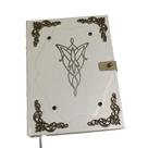 Caderno Feito à Mão Grimório Senhor dos Anéis LOTR - Estrela de Arwen A5 200 Folhas