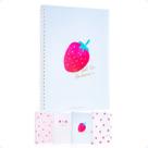 Caderno Feminino B5 70 Folhas Pautadas Executivo Anotações