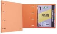 Caderno Fichário Argolado Pastel PP C/ Bloco + 6 Divisórias