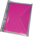 Caderno Fichário Argolado Univ. PVC Poá 96 Fls + 6 Div