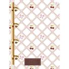 Caderno Fichário Colegial 160 Folhas Sweet Cherry Diversos