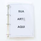 Caderno Fichário Universitário Argolado 4 Furos Personalizado Universitário