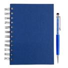 Caderno Financeiro Agenda 2024 Wire-o Com Caneta Cristal Touch