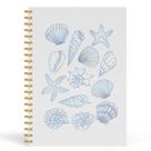Caderno FISWAFY Blue Beach Coastal Ocean Journal 14x21cm