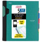 Caderno Five Star Advance 5 Subject College Ruled 200 folhas