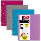 Caderno Five Star Spiral, 1 assunto, pautado em 100 folhas