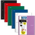 Caderno Five Star Spiral 1 Subject College Ruled 100 folhas