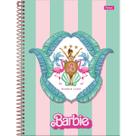 Caderno Foroni universitário Barbie espiral 160 folhas