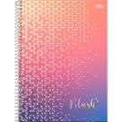 Caderno Foroni universitário blush espiral 160 folhas Caderno Foroni universitário blush espiral 160 folhas