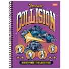 Caderno Foroni universitário fortnite 200x275mm 160 folhas Caderno Foroni universitário fortnite 200x275mm 160 folhas