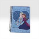 Caderno Frozen Capa Dura Espiral 1/4 - Caderno Frozen Capa Dura Espiral 1/4 -