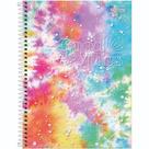 Caderno Good Vibes Colegial Espiral Capa Dura 80 Folhas Color