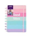 Caderno Inteligente 80f M Good Vibes By Indy Novitate - LC Caderno Inteligente 80f M Good Vibes By Indy Novitate - LC