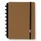 Caderno Inteligente 80f Medio Caramelo