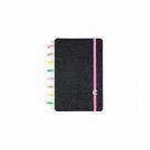 Caderno inteligente A5 Lets Glitter Neon Black 2.0 - CIA52138