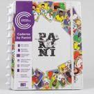 Caderno Inteligente Álbum Panini Grande Copa Figurinhas Adesivo Capa Rígida Dura Porta Card Folha Escalação