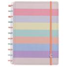Caderno Inteligente Arco-iris Pastel G+ Linhas Brancas Special Edition Colorido