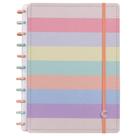 Caderno Inteligente Arco Iris Pastel M - 7895099710441 Caderno Inteligente Arco Iris Pastel M - 7895099710441