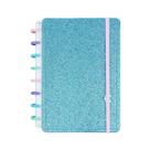 Caderno Inteligente CI Lets Glitter Ocean Blue Azul Rosa A5