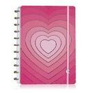 Caderno inteligente golden love - grande 080fls