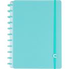 Caderno Inteligente Grande ALL Aquamarine 80 Folhas